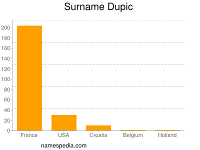 Surname Dupic