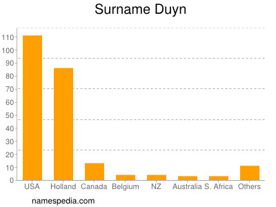 Familiennamen Duyn