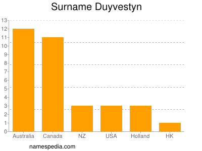 Familiennamen Duyvestyn