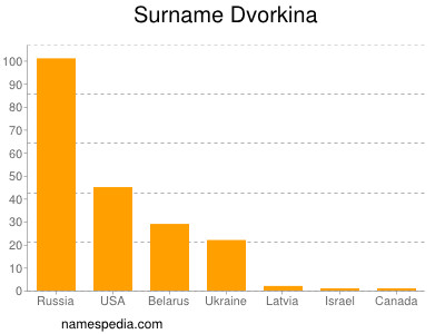 Familiennamen Dvorkina