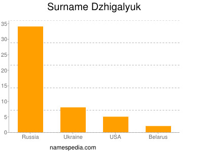 Familiennamen Dzhigalyuk