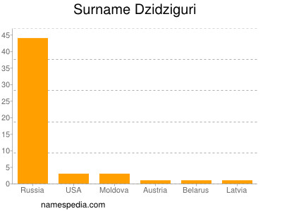 Familiennamen Dzidziguri