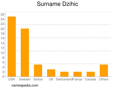 Familiennamen Dzihic