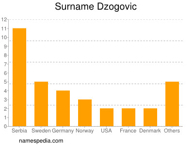 Familiennamen Dzogovic