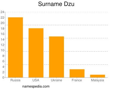 Familiennamen Dzu