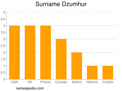 Surname Dzumhur