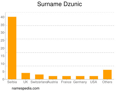 Familiennamen Dzunic
