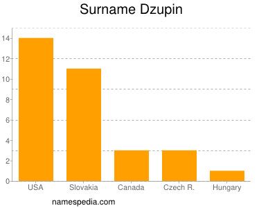 Familiennamen Dzupin