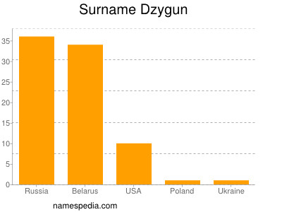 Surname Dzygun