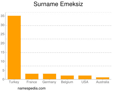 Familiennamen Emeksiz