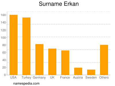 Familiennamen Erkan