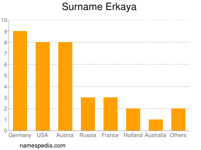 Familiennamen Erkaya
