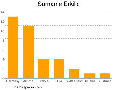 Familiennamen Erkilic