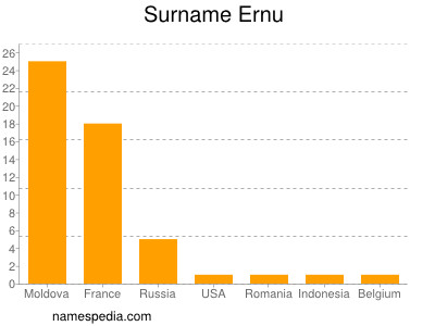 Familiennamen Ernu