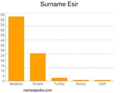 Familiennamen Esir