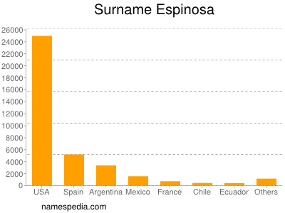 Familiennamen Espinosa