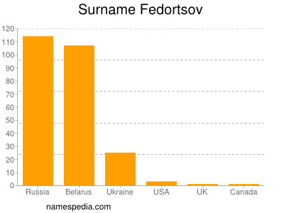 Familiennamen Fedortsov