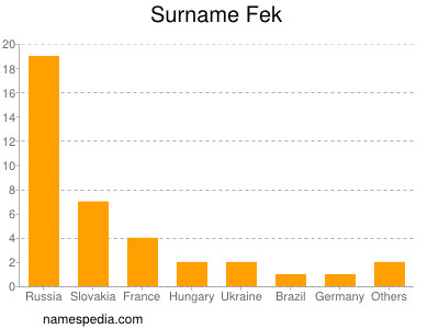 Familiennamen Fek