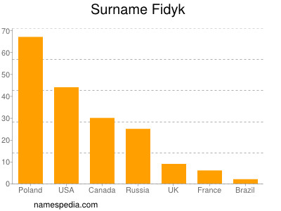 Familiennamen Fidyk