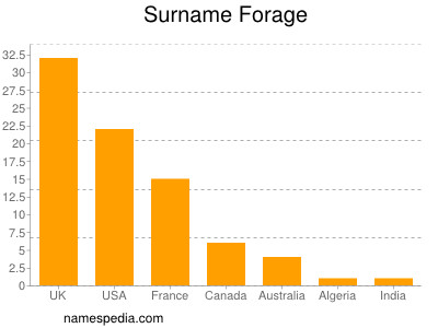 Familiennamen Forage