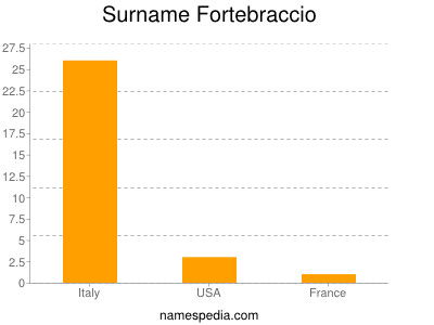 Surname Fortebraccio