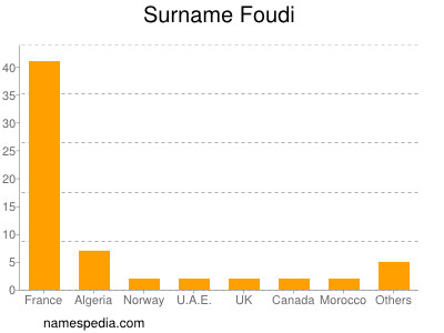 Familiennamen Foudi