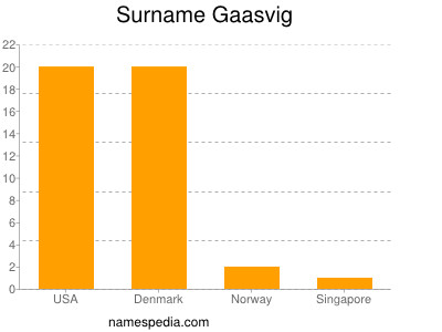 Familiennamen Gaasvig