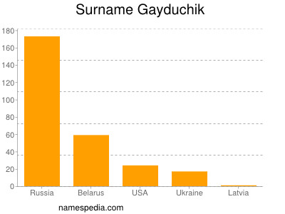 Familiennamen Gayduchik