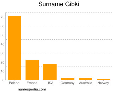 Familiennamen Gibki