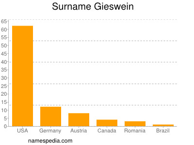 Familiennamen Gieswein