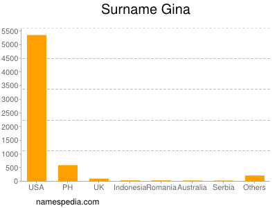 Familiennamen Gina