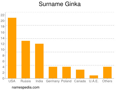 Familiennamen Ginka