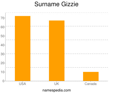 Familiennamen Gizzie