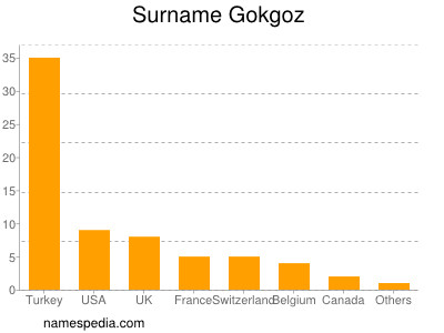 Familiennamen Gokgoz