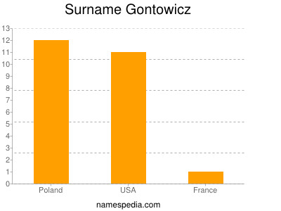 Familiennamen Gontowicz