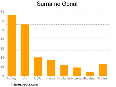 Familiennamen Gonul