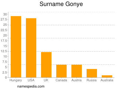 Familiennamen Gonye