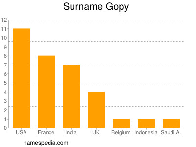 Familiennamen Gopy