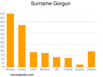 Familiennamen Gorgun