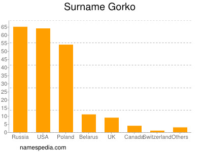Familiennamen Gorko