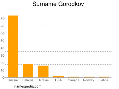 Familiennamen Gorodkov