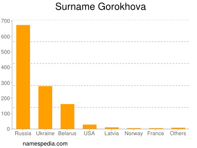 Familiennamen Gorokhova