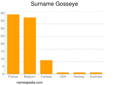 Familiennamen Gosseye