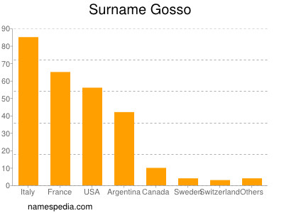 Surname Gosso