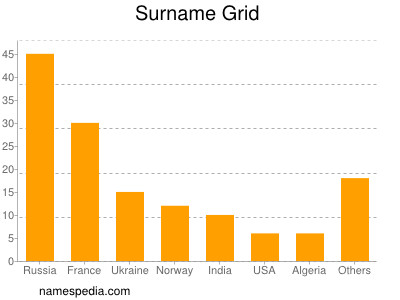 Familiennamen Grid