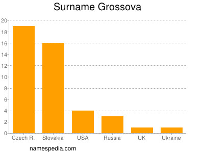 Familiennamen Grossova