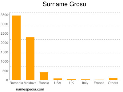 Familiennamen Grosu