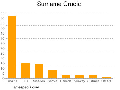 Surname Grudic