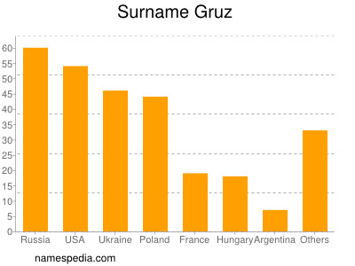 Familiennamen Gruz