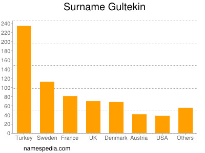 Familiennamen Gultekin